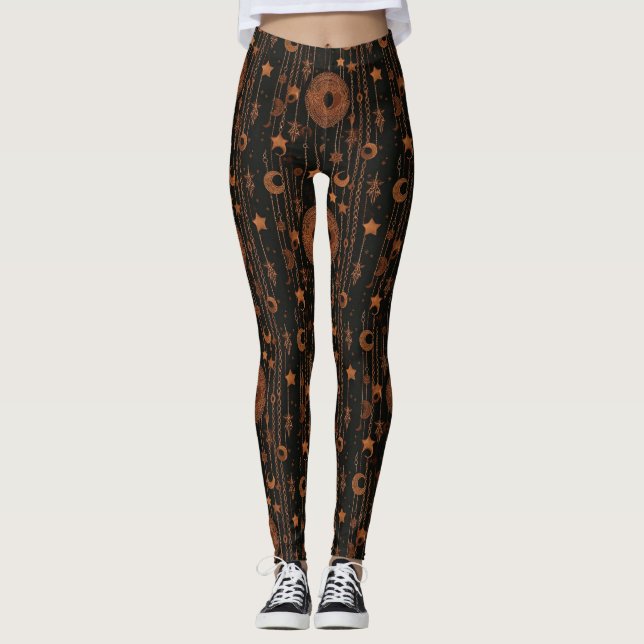 Leggings Abraza tu Boho interno con inspiración hippy (Anverso)