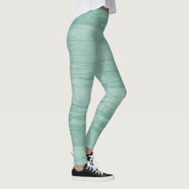 Leggings Abstracción Artística Psicodélica Opaca de Colores