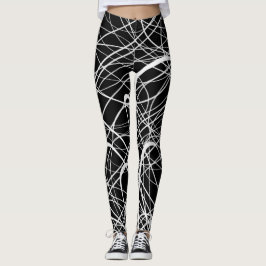 Leggings Abstract1 lineares - Polainas