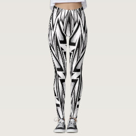 Leggings Abstract Geometric Sport design