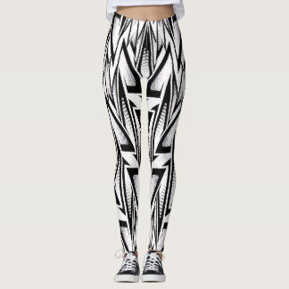 Leggings Abstract Geometric Sport design