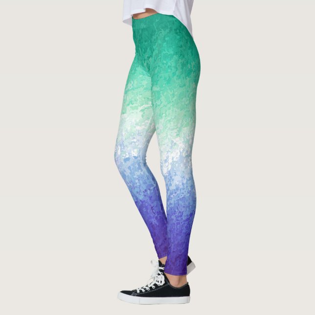 Leggings Abstract  MLM Men Loving Men Pride Flag   (Izquierda)