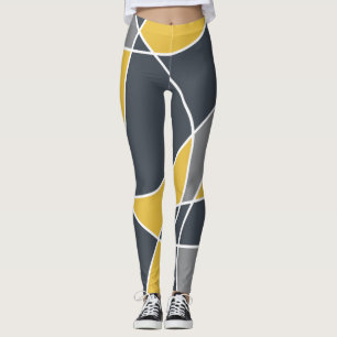 Leggings Abstract, modern, geometric, trendy pattern