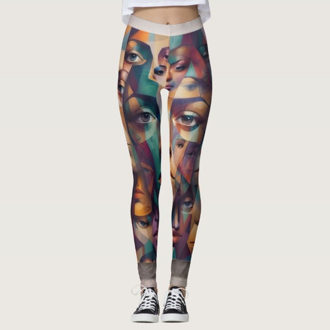 Leggings Abstracto (Anverso)