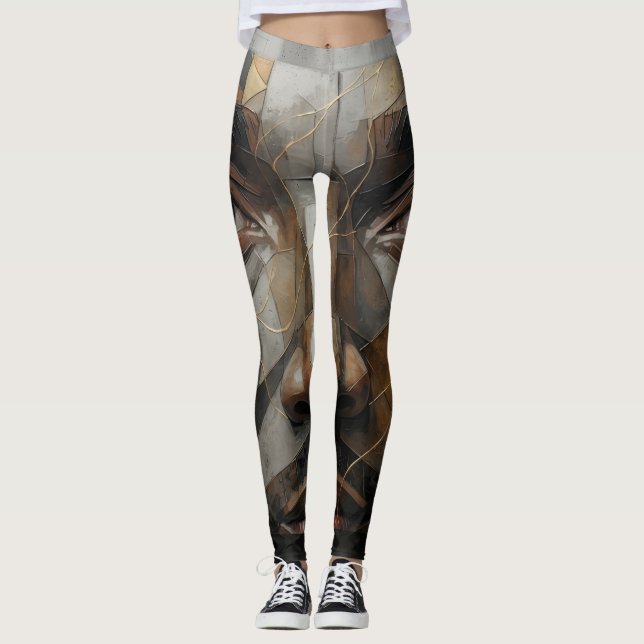Leggings Abstracto (Anverso)