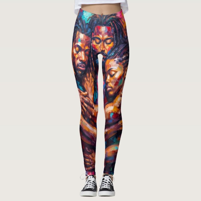 Leggings Abstracto (Anverso)