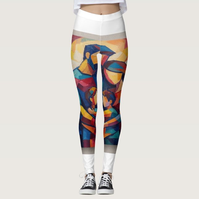 Leggings Abstracto (Anverso)