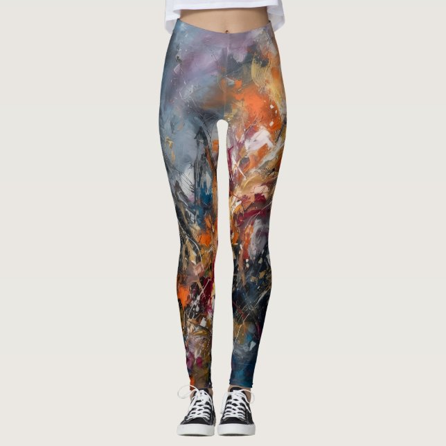 Leggings Abstracto (Anverso)