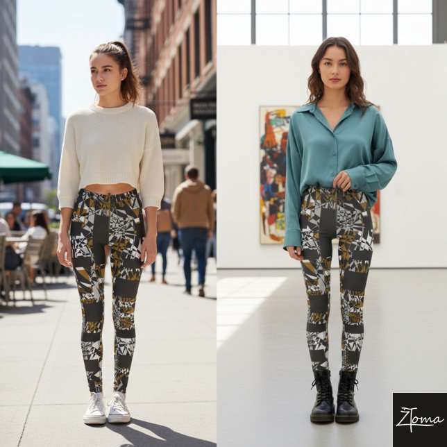 Leggings abstracto (Subido por el creador)