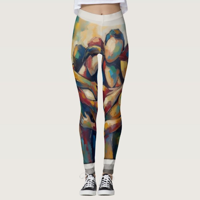Leggings Abstracto (Anverso)
