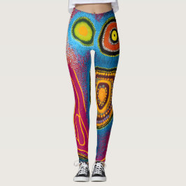 Leggings Abstracto aborigen Art Vol. 01