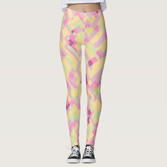 Leggings Abstracto Boho Audaz (Anverso)