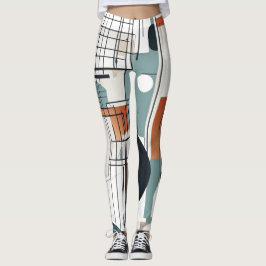 Leggings Abstracto Círculos de acuarela