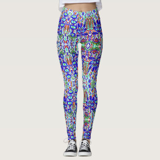 LEGGINGS ABSTRACTO FLORAL ESTILIZADO 2