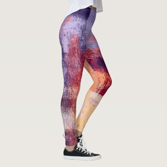 Leggings abstractos Nichinan (Derecha)