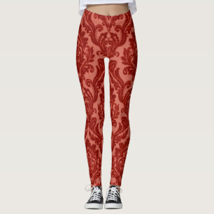 Leggings Acanthus Rojo 