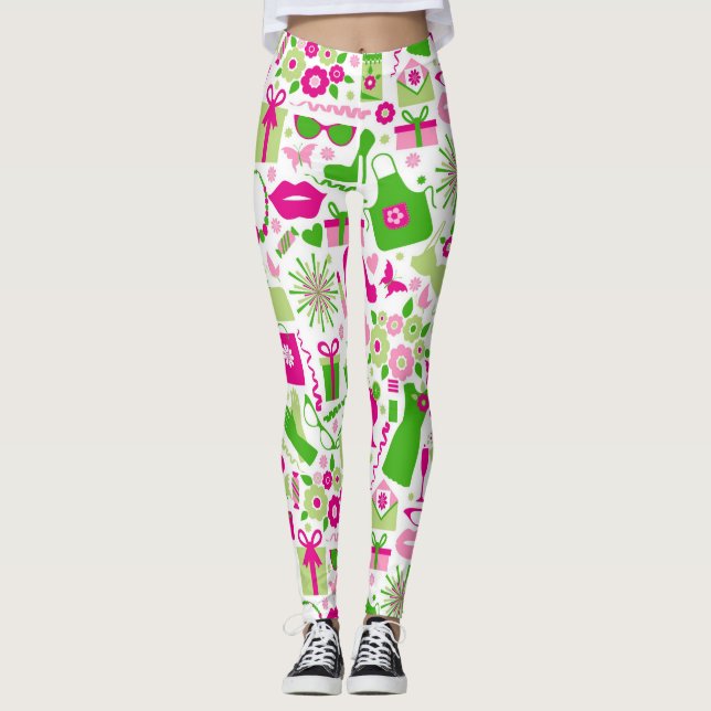 Leggings Accesorios de compras de corte (Anverso)
