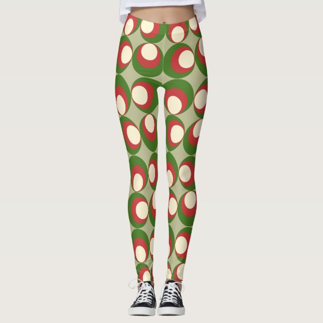Leggings Aceitunas navidades (Anverso)
