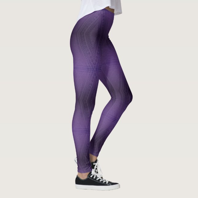 Leggings Aceptación | Patrón de Boho ecléctico violento (Derecha)