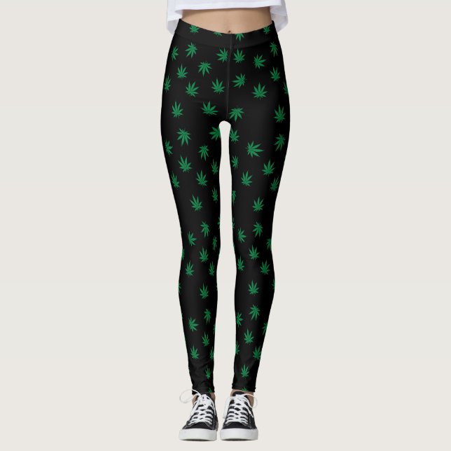 Leggings Acre - Rasta reggae - Power yoga Ir (Anverso)