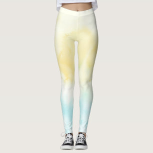 Leggings Acuarela Amarilla