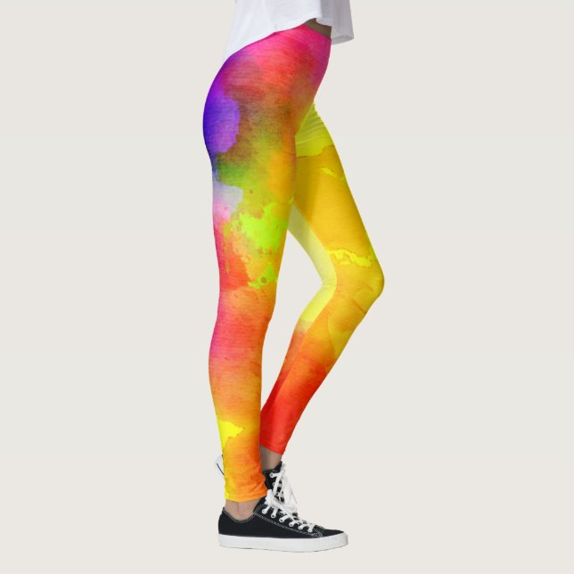 Leggings Acuarela/Corazón (Derecha)