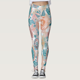 Leggings Acuarela de Sueño Bohemio