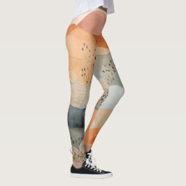 Leggings Acuarela del cañón del desierto