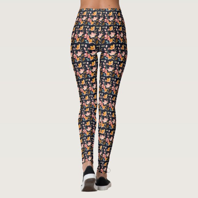Leggings Acuarela elegante moderna (Reverso)