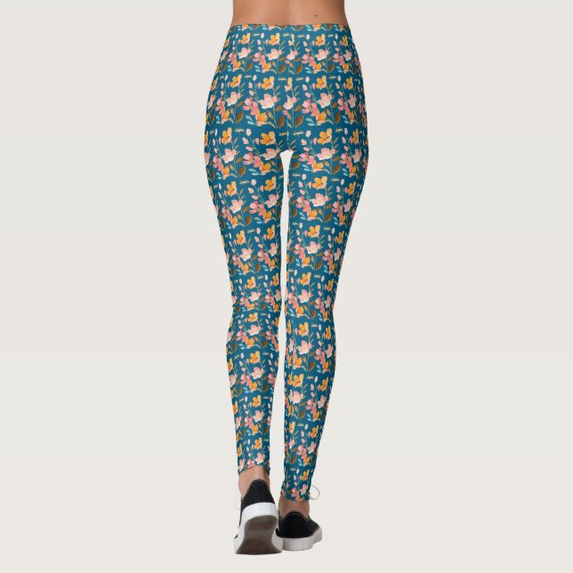 Leggings Acuarela elegante moderna (Reverso)