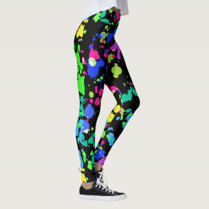 Leggings Acuarela, extracto, salpicadura de la pintura,