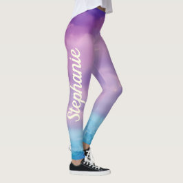 Leggings Acuarela personalizada hecha por Personalizado con