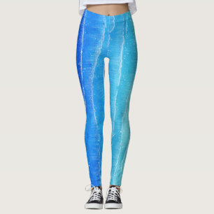 Leggings Acuarela y vistas a la playa.