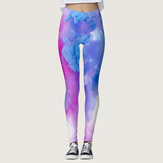 Leggings acuarelas de espectro (Anverso)