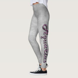 Leggings Acuario de Amethyst Gemstone