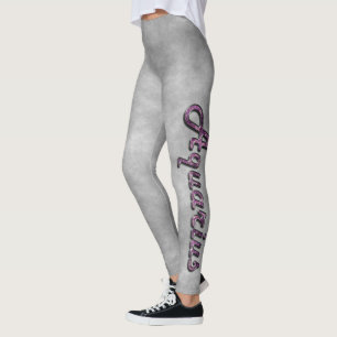 Leggings Acuario de Amethyst Gemstone