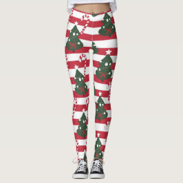 Leggings AD 003 - patrón digital de Navidad