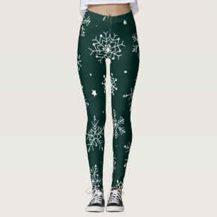 Leggings AD 009 - patrón gráfico digital de Navidad