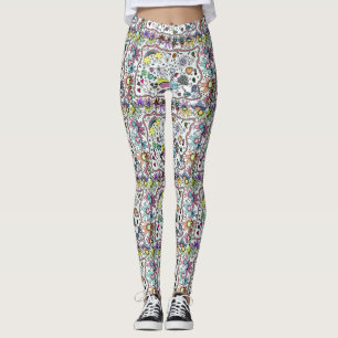 Leggings Adorables Happy Joy Joy Doodles