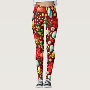Leggings Adorables Regalos De Navidad Y Ornamentos
