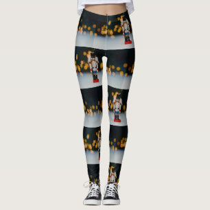 Leggings Adorno clásico de cascanueces de SlipperyJoe's nav