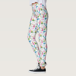 Leggings Adventure Time Character Call-Out Pattern