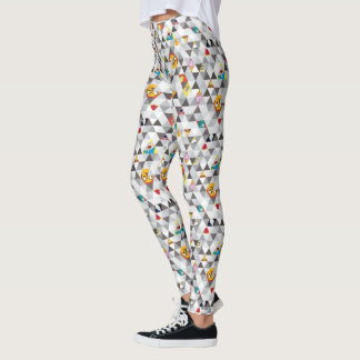 Leggings Adventure Time | Triangular Character Pattern