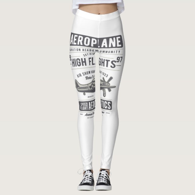 Leggings Aeroplane (Anverso)