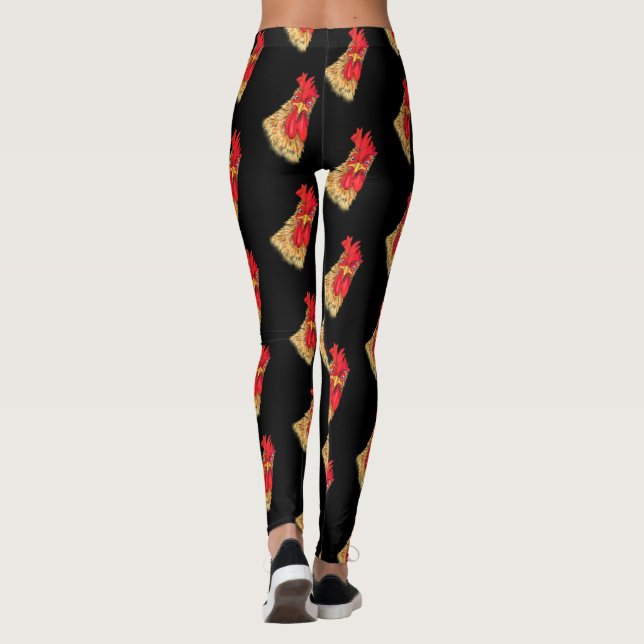 Leggings Afiche De Leyendas Graciosas Sorprendidas - Elegir (Reverso)
