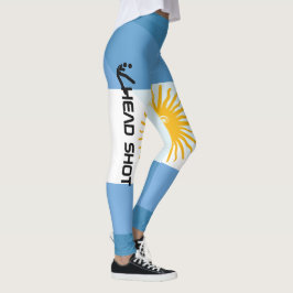 Leggings Aficionado Personalizado de Fútbol de Argentina