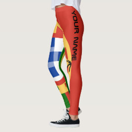 Leggings Aficionado Personalizado de Fútbol de Portugal