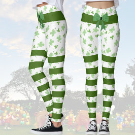 Leggings Afortunadamente Leprechaun toca las piernas del Dí