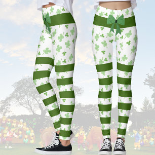 Leggings Afortunadamente Leprechaun toca las piernas del Dí