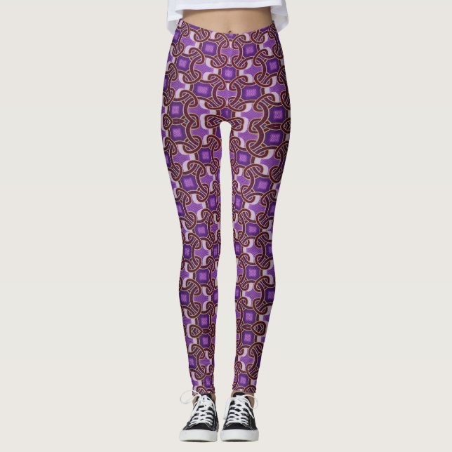 Leggings African Love - Power yoga Ir (Anverso)